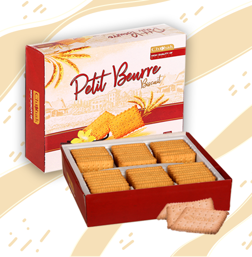 بیسکویت پذیرایی پتی بور جعبه سفید